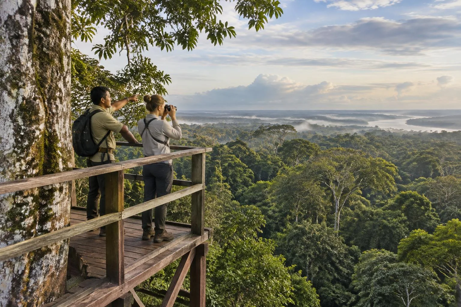 Canopy Trails: Life Above the Forest Floor